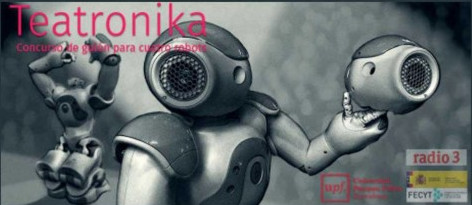 4.º concurso de guiones teatrales para robots Teatronika