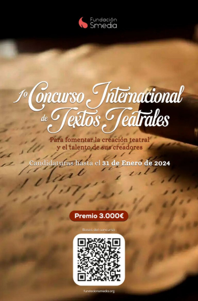Concurso internacional de textos teatrales