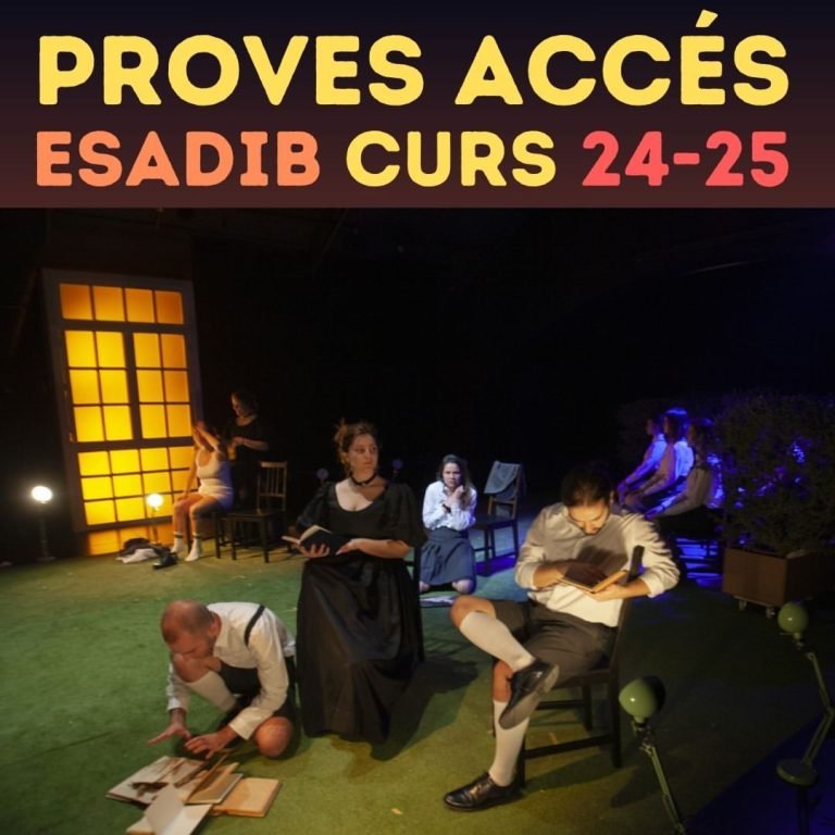 Obert el termini d’inscripció a les proves d’accés per al curs 2024/2025. Teniu temps fins al 19 de juny.Les proves d’… Obert el termini d’inscripció a les proves d’accés per al curs 2024/2025. Teniu temps fins al 19 de juny.Les proves d’…