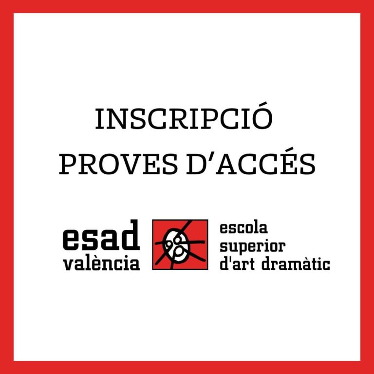 Ja pots preinscriure’t a les d’accés de l’ESADV! 🎭 Accedeix a la nostra web i endinsa’t al camí de la interpretació!E…