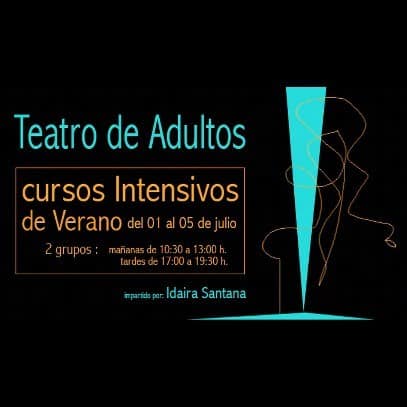 Cursos intensivos de verano /  S/C de Tenerife / Teatro de Adultos (+18 años)

del 1 al 5 de julio

Grupo de mañana: de …