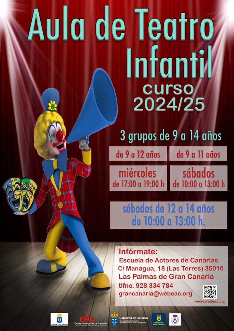 Aula de TEATRO INFANTIL (9-12 años)