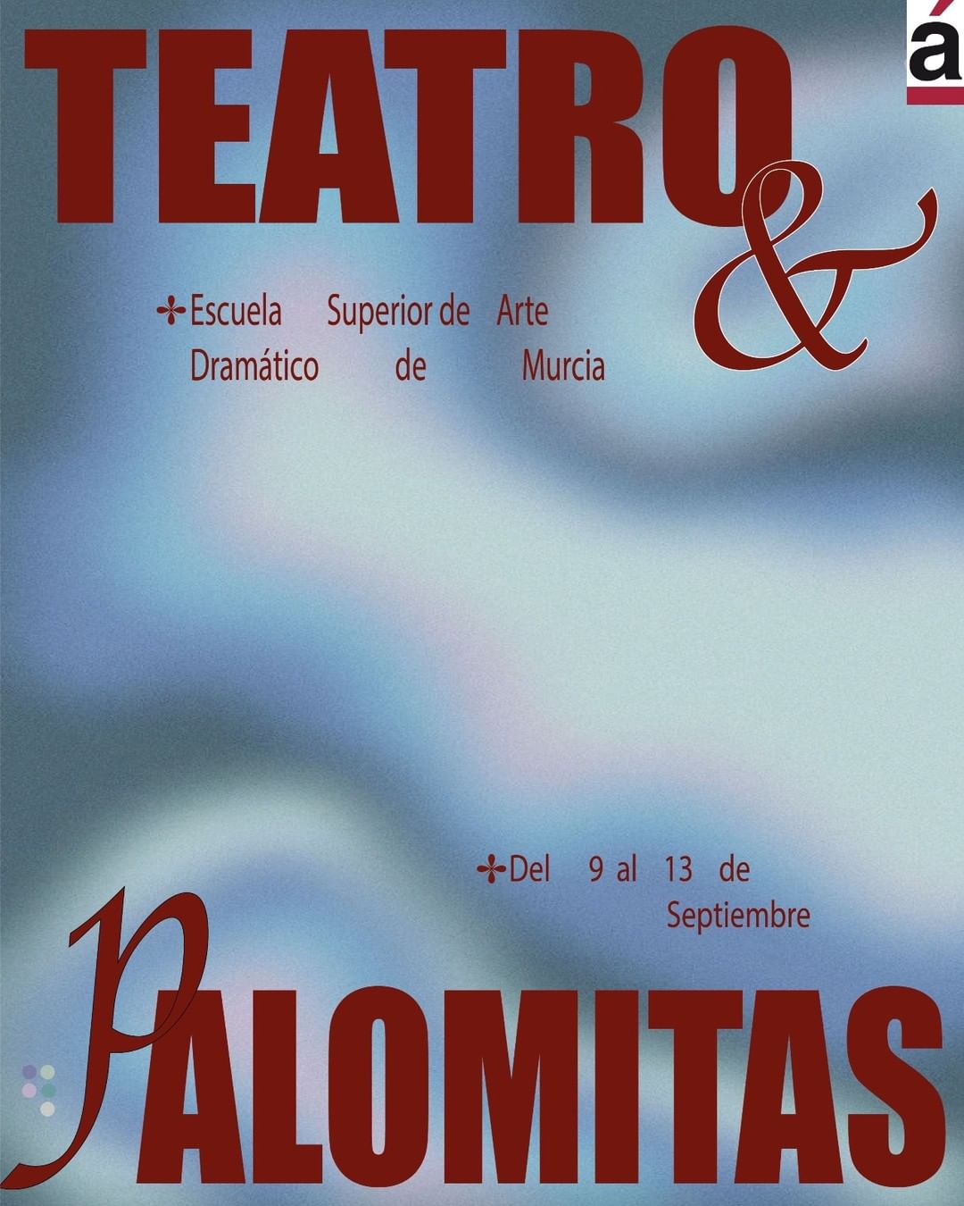 ¡Vuelve Teatro y Palomitas!

Semana del 9 al 13 a las 19.00 en el Patio de la Escuela Superior de Arte Dramático. Activi…