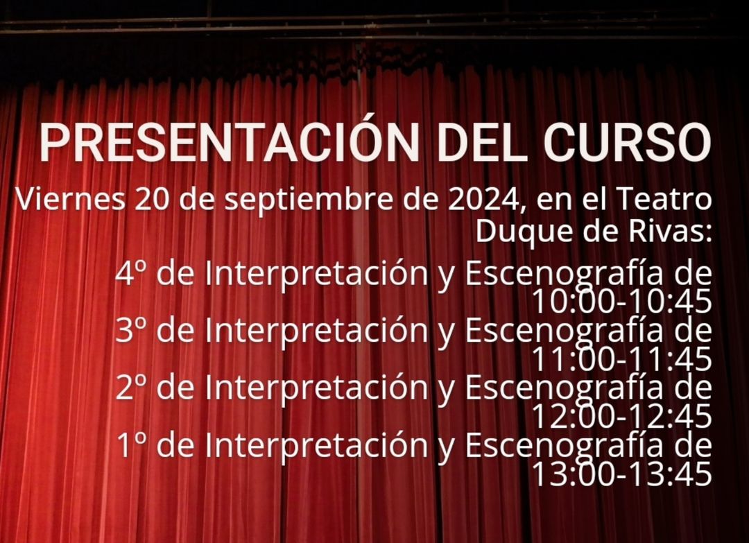 Mañana, presentación del curso en @esad.cordoba.