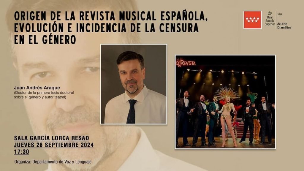 Origen de la revista musical española, evolución e incidencia de la censura en el géneroConferencia de Juan Andrés Ara…