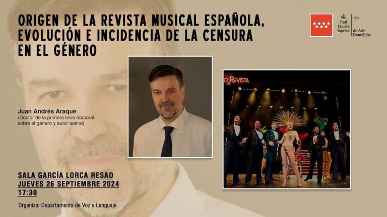 Origen de la revista musical española, evolución e incidencia de la censura en el géneroConferencia de Juan Andrés Ara…