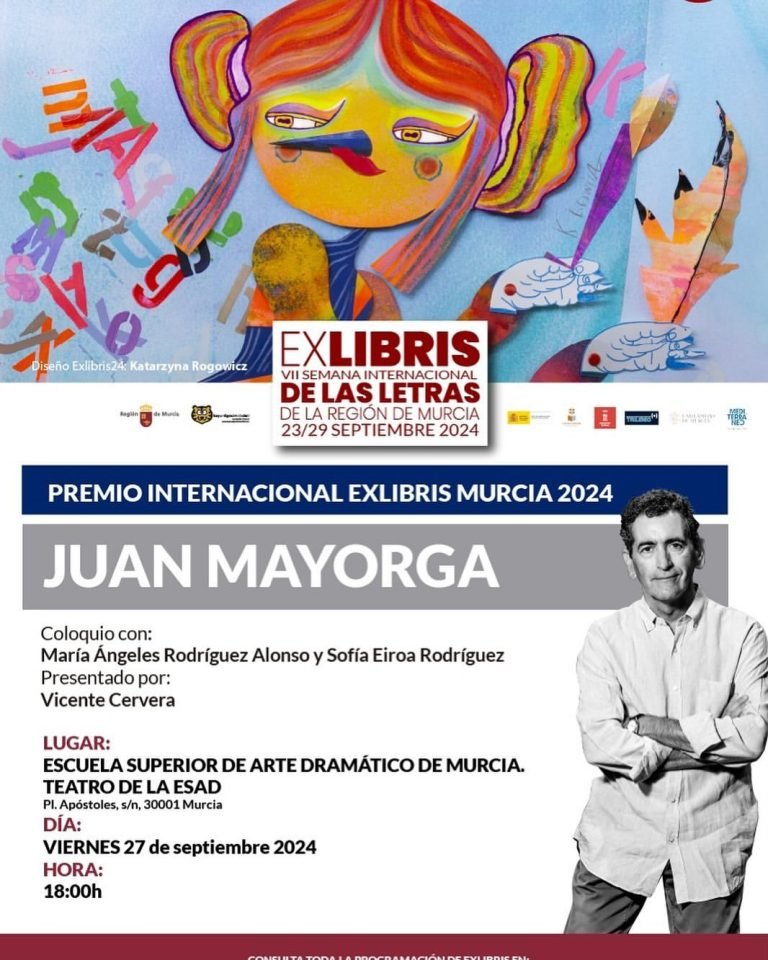 ¡El próximo viernes 27 a las 18.00 en nuestro teatro tendremos el honor de recibir a Juan Mayorga!!! ⭐️⭐️