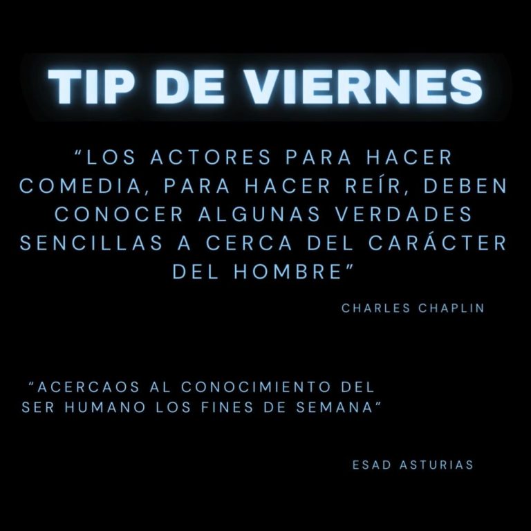 TIP DE VIERNES.Conoce y conócete los findes.#esadasturias