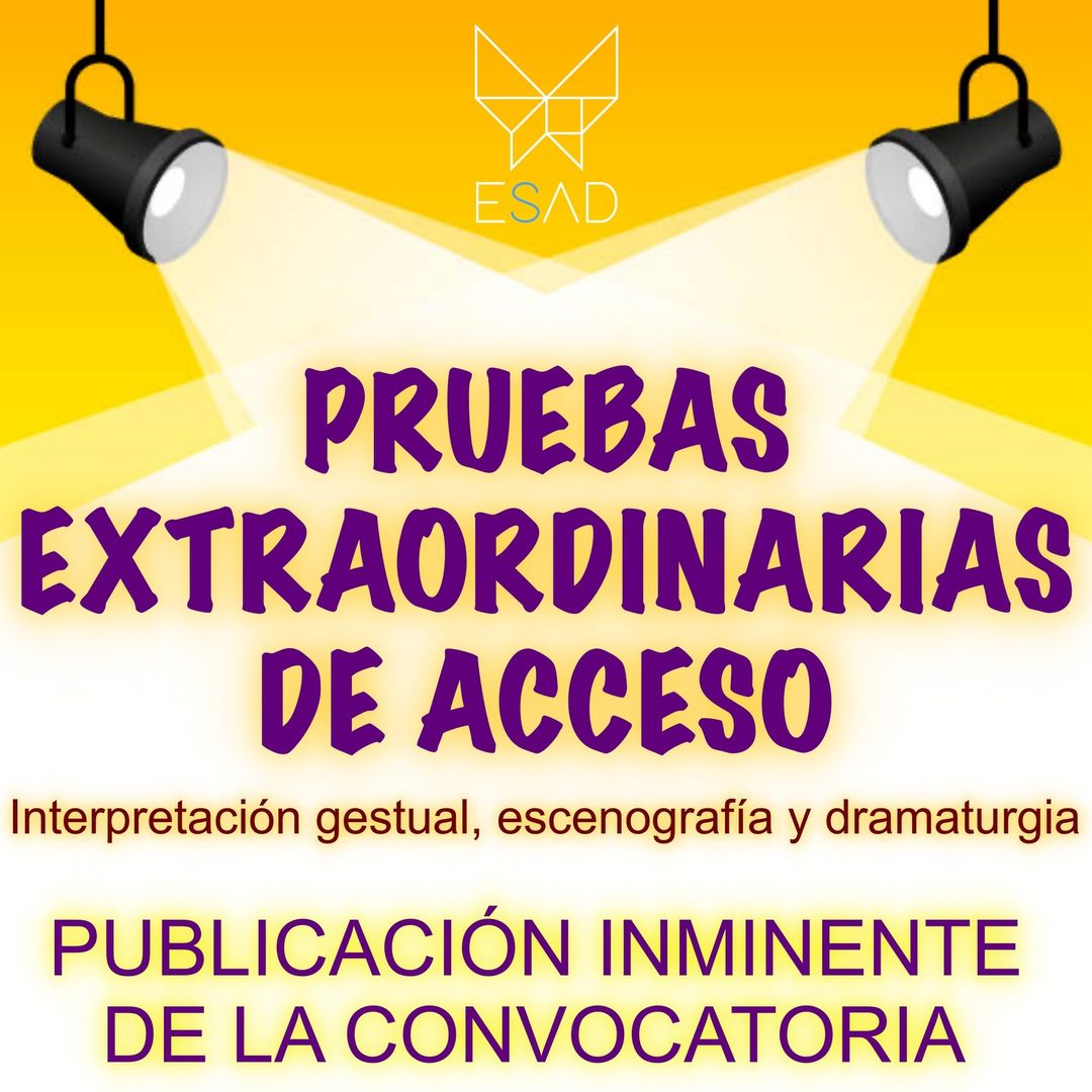 ¿Quieres estudiar interpretación gestual, escenografía o dramaturgia este curso 24-25 con nosotros?
Aún estás a tiempo. …