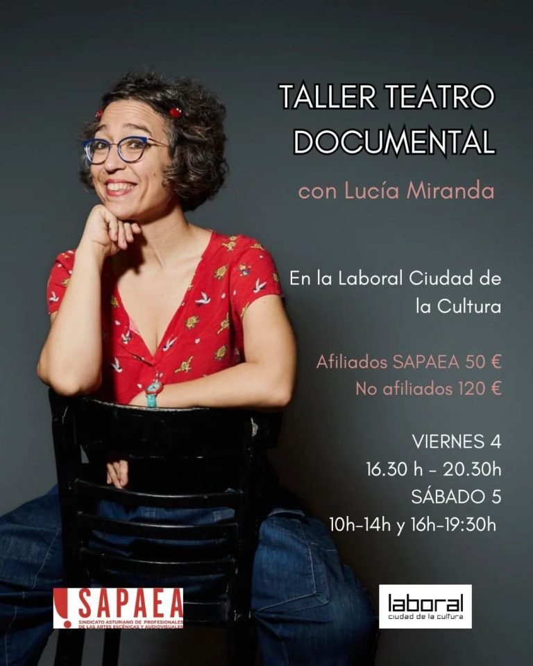 Desde SAPAEA nos informan de plazas vacantes para este curso con Lucía Miranda.Info en: sapaea.info@gmail.com@sapa…