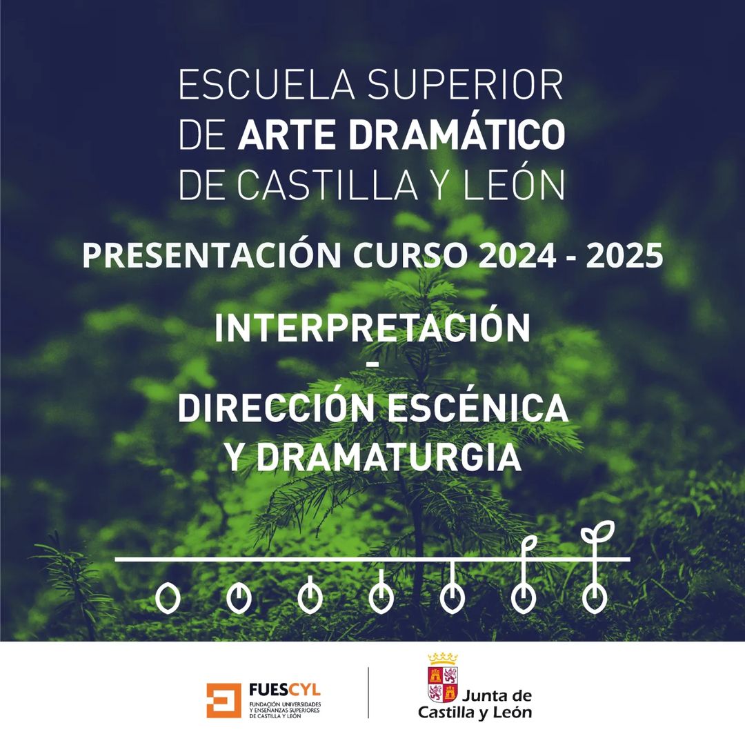 Comenzamos un nuevo curso en la Escuela Superior de Arte Dramático de Castilla y León #ESADCYL! 

🗓 30 de septiembre
🕖…