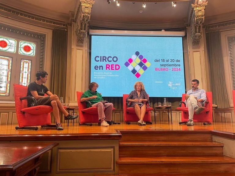 ⚠️ Lehengo astean “Circo en red 2024” zirko elkarte profesionalen urteko biltzarra ospatu zuten Bilbon.Elsa Pamparacu…