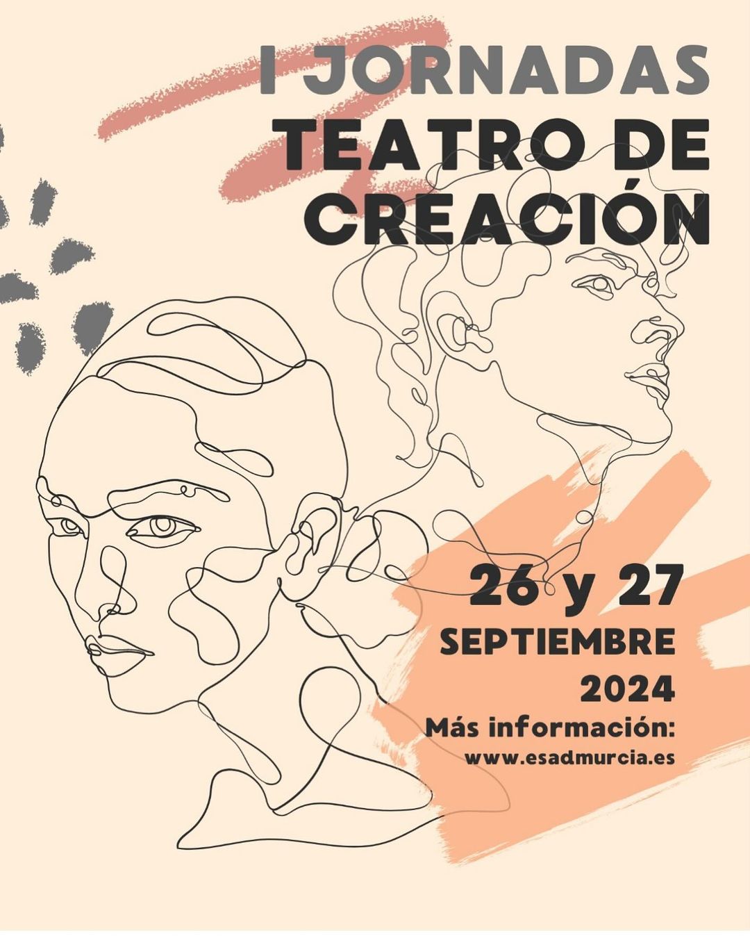 Ya se puede consultar el contenido de las Jornadas en https://www.esadmurcia.es/jornadas-teatro-de-creacion/ @esadmalaga…