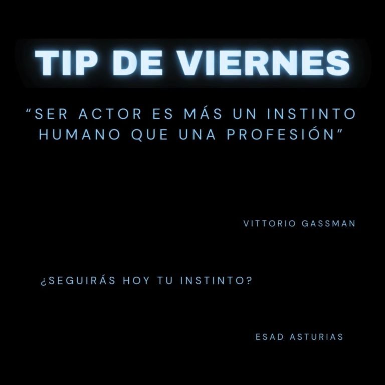 TIP DE VIERNES.Sigue tu instinto.#esadasturias