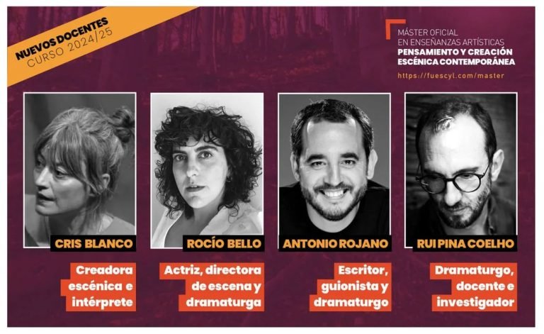 MÁSTER ESADCYL NUEVA EDICIÓN| Nuevas voces de prestigio en el ámbito de la escena y la investigación artística para la s… MÁSTER ESADCYL NUEVA EDICIÓN| Nuevas voces de prestigio en el ámbito de la escena y la investigación artística para la s…