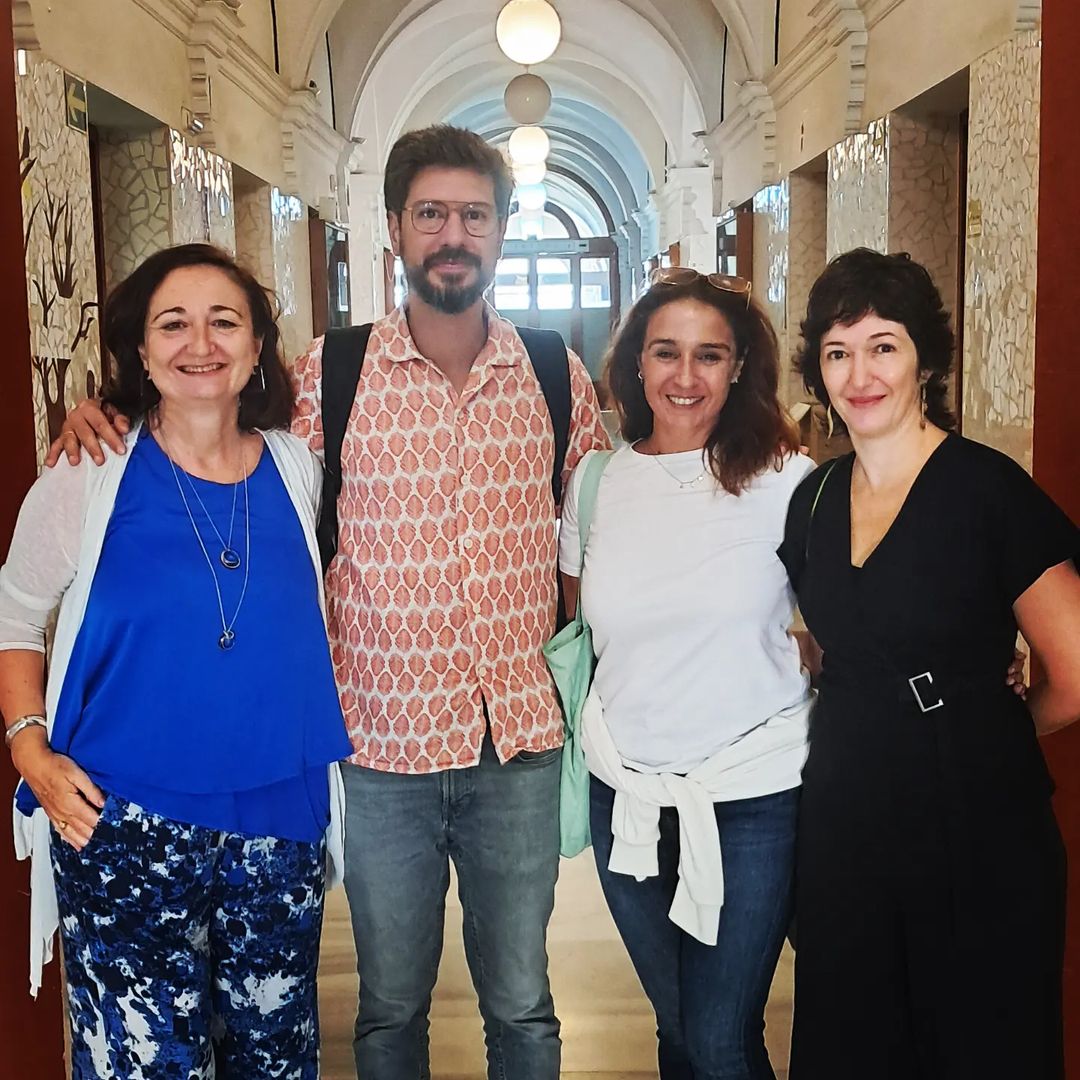 ¡¡Visitas que nos inspiran!! Pepe Galera y Rocío Bernal de @cia_deconne partiparon en la sesión de la así Pedagogía que …