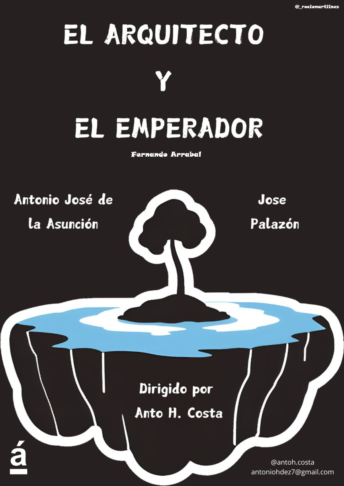 El Arquitecto y El Emperador. Auditorio de Guadalupe. Miércoles 22 de enero. 20.00