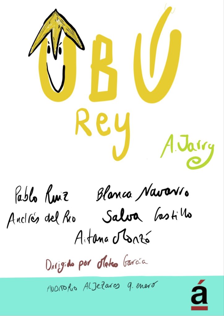 Ubú Rey. Auditorio Algezares. Jueves 9 de enero. 20.00