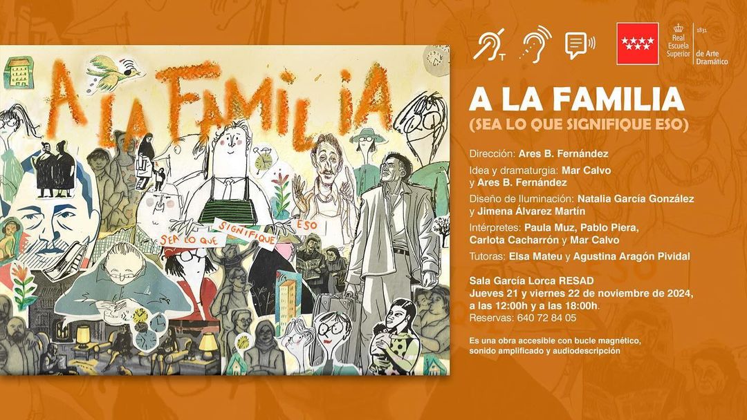 🎭 A LA FAMILIA (SEA LO QUE SIGNIFIQUE ESO) 🎭 Explora los vínculos familiares en la obra “A LA FAMILIA (SEA LO QUE SIGN…