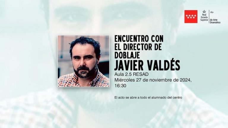 🎙️✨ Encuentro especial en la @resad_madrid 🎙️✨ 📆 Miércoles 27 de noviembre 🕓 16:30 📍 Aula 2.5 Tenemos el honor de r…