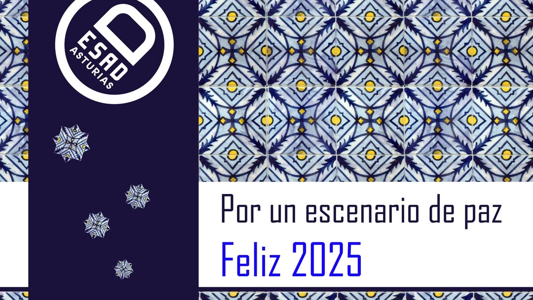 Desde la ESAD de Asturias os deseamos unas felices fiestas y que este año próximo sea, por fin, un escenario de paz. Por…