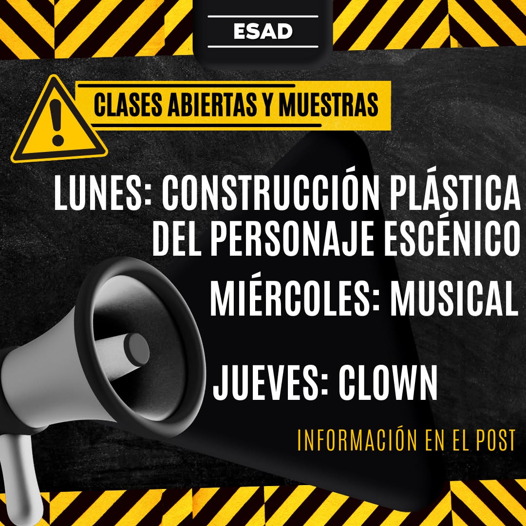 Clase abierta y muestras del primer semestre. La semana que viene, la del 20 al 24 tenemos una clase abierta y dos muest…