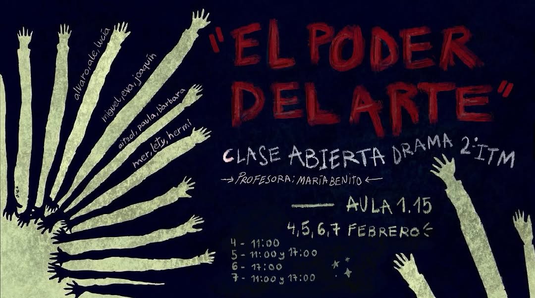 🎭 EL PODER DEL ARTE | Clase Abierta de Drama 🎶✨ 📌 2º de Interpretación en el Musical 👩‍🏫 Profesora: María Benito 📍…