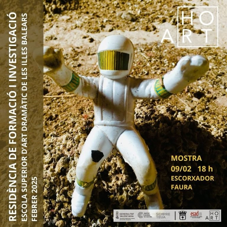 Hort-Art acollirà alumnat de l’Esadib (Escola Superior d’Art Dramàtic de les Illes Balears) en la seua primera Residènci…