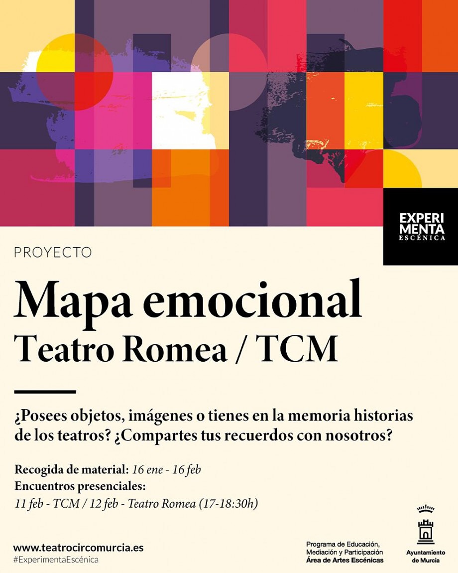 🎭 ¡Construyamos juntos el Mapa Emocional de los teatros de Murcia! 🎭 Los teatros no solo son escenarios, también son m…