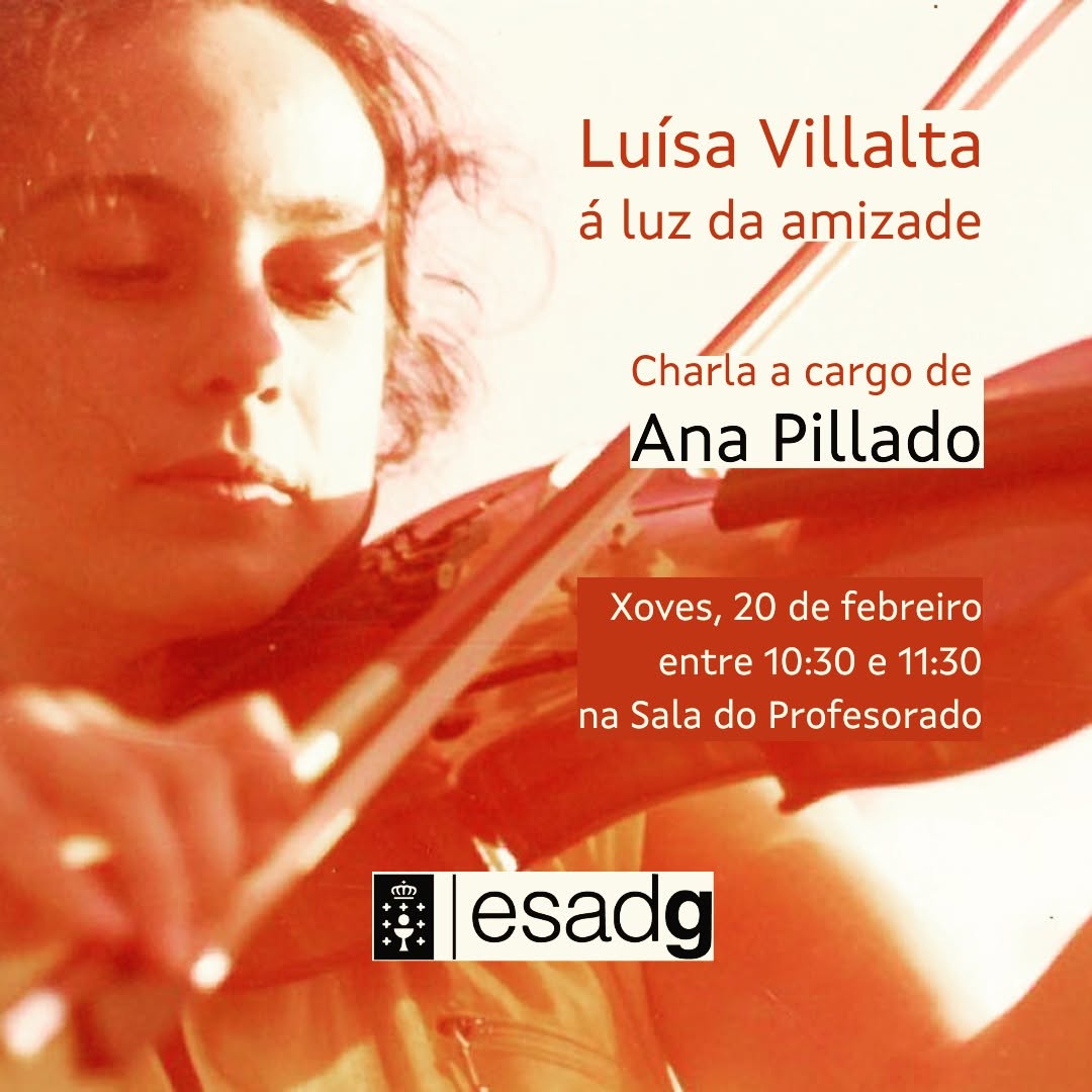 Mañá, a partir das 10:30, estará connosco a escritora, ilustradora, docente e artista Ana Pillado. Falaranos de Luísa Vi…