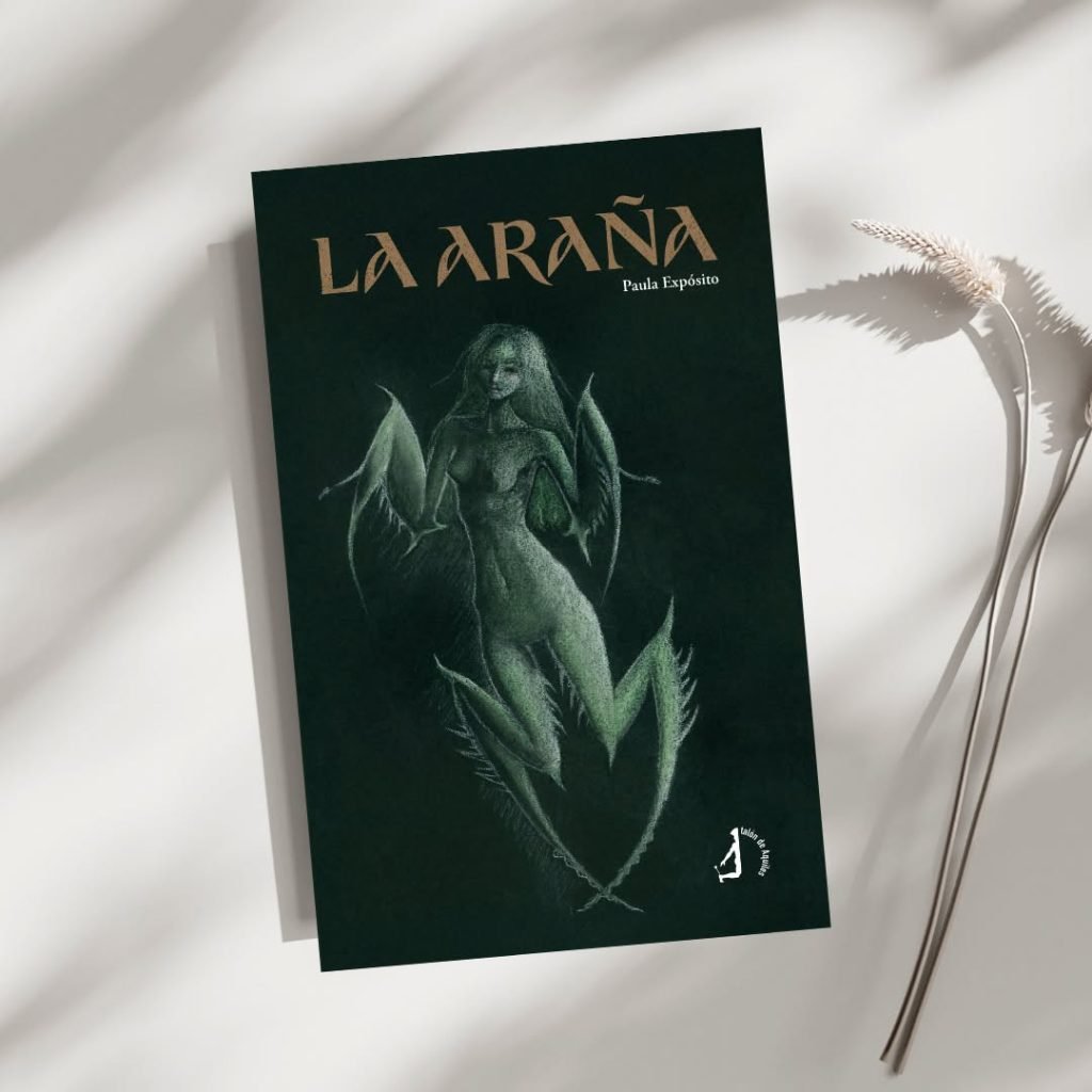 La araña. Poemario de Paula Expósito. Se presenta mañana en la ESAD a las 16.00 en «La Celestina» a través de una instal…