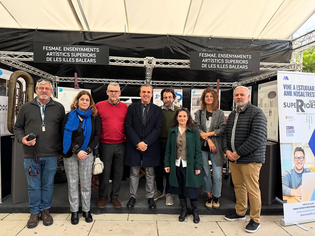 🎉 En el Dia de les Illes Balears, la Conselleria d’Educació i Universitats hi és present amb els estudis artístics supe…