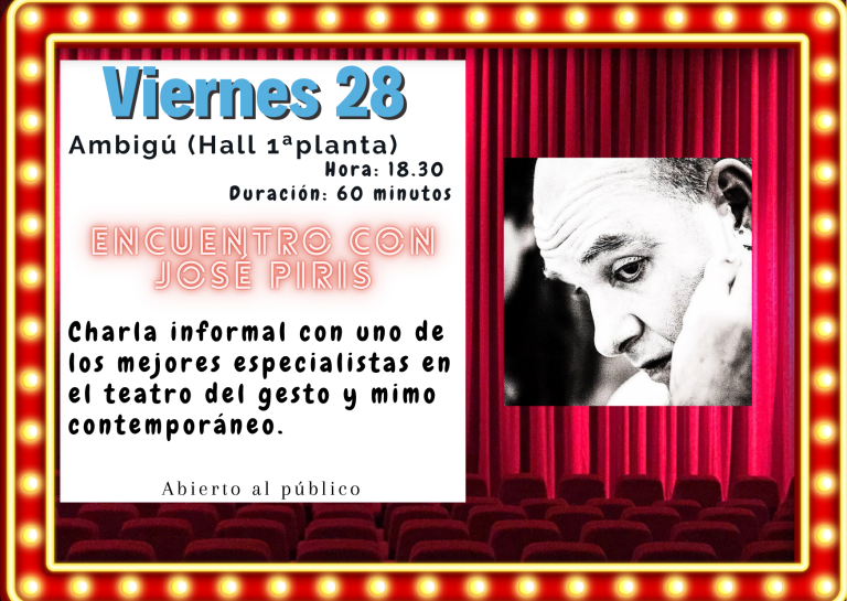 Viernes 28 – Encuentro José Piris