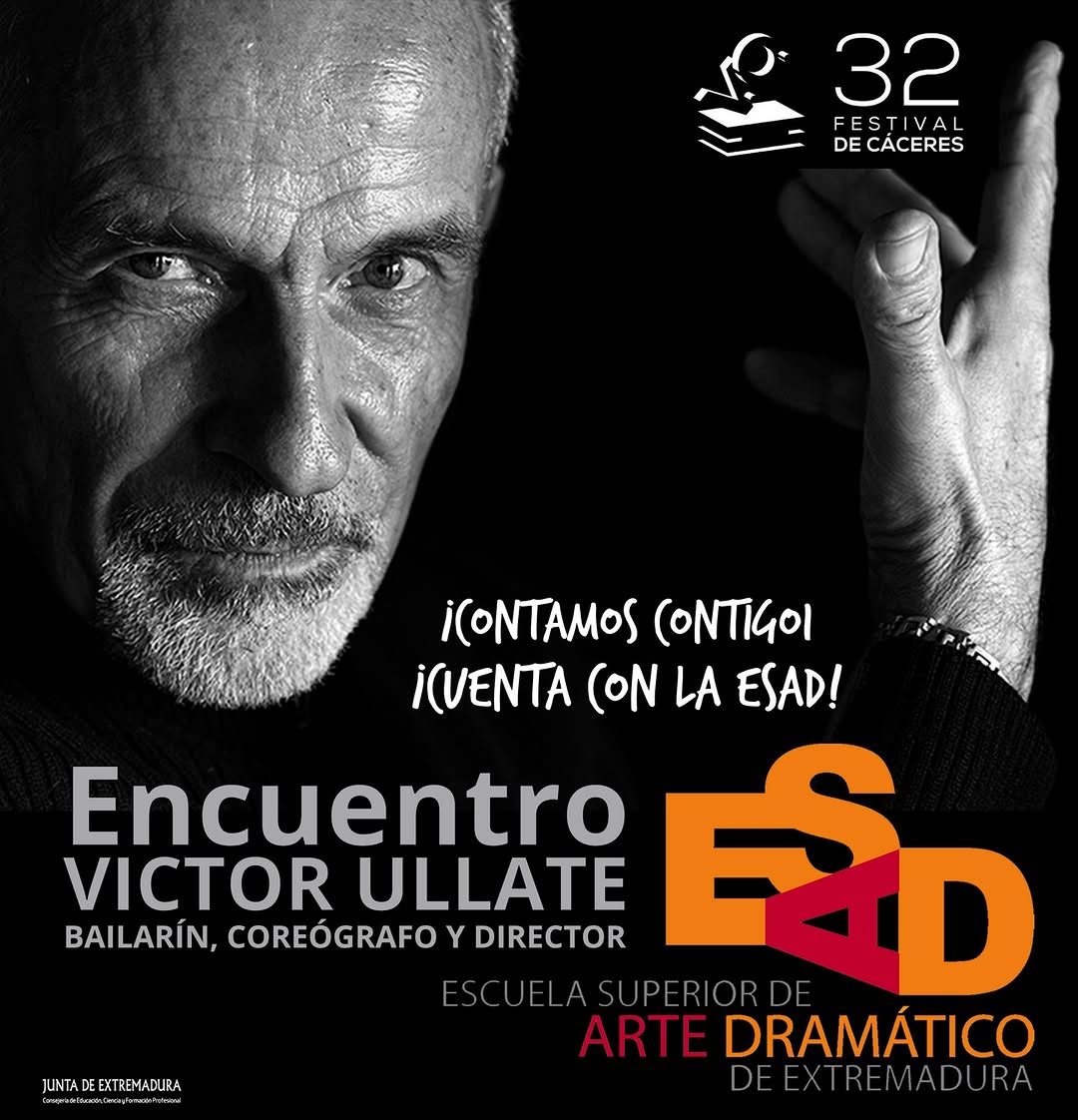 🎭ENCUENTRO CON VICTOR ULLATE 📅 6 marzo 🕖 13:00h. 📍Aula escenario 📣Mañana jueves 6 de marzo, a las 13:00h y con moti…