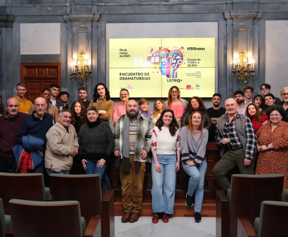 La ESAD asiste al IV ENCUENTRO DE DRAMATURGIAS LGTBIQ+ organizado por #FOCdramas, en colaboración con SGAE, en la Casa d…