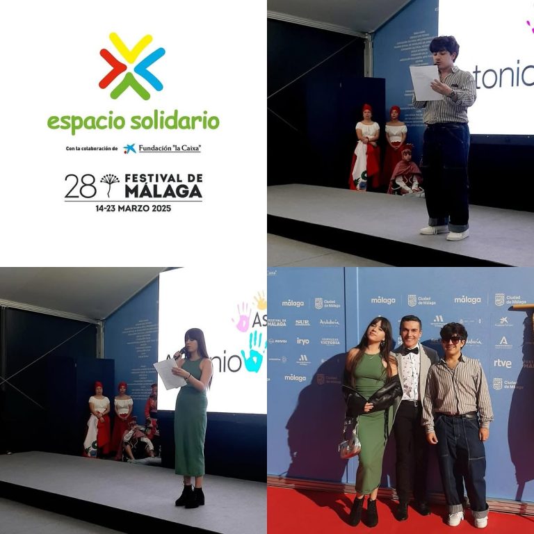 🎬✨ ESAD Málaga en el Espacio Solidario del Festival de Cine 🎥💫 Gracias a la Asociación Cultural Antonio Montes por la…