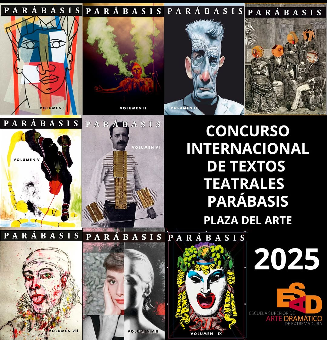 🎭BASES CONCURSO INTERNACIONAL DE TEXTOS TEATRALES PARÁBASIS-PLAZA DEL ARTE 2025 📣Desde la ESAD de Extremadura os infor…