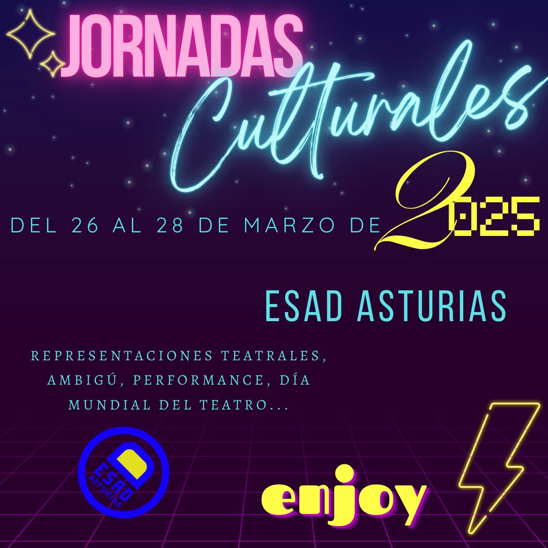 🎉¡JORNADAS CULTURALES!🎉 La semana que viene celebramos las Jornadas Culturales los días miércoles 26, jueves 27 y vier…