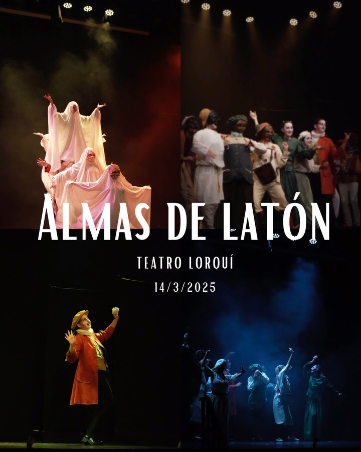 ¡Nos van llegando imágenes del estreno de Almas de Latón! En la Esad el jueves 27 a las 13.00 en el teatro. Mil gracias …