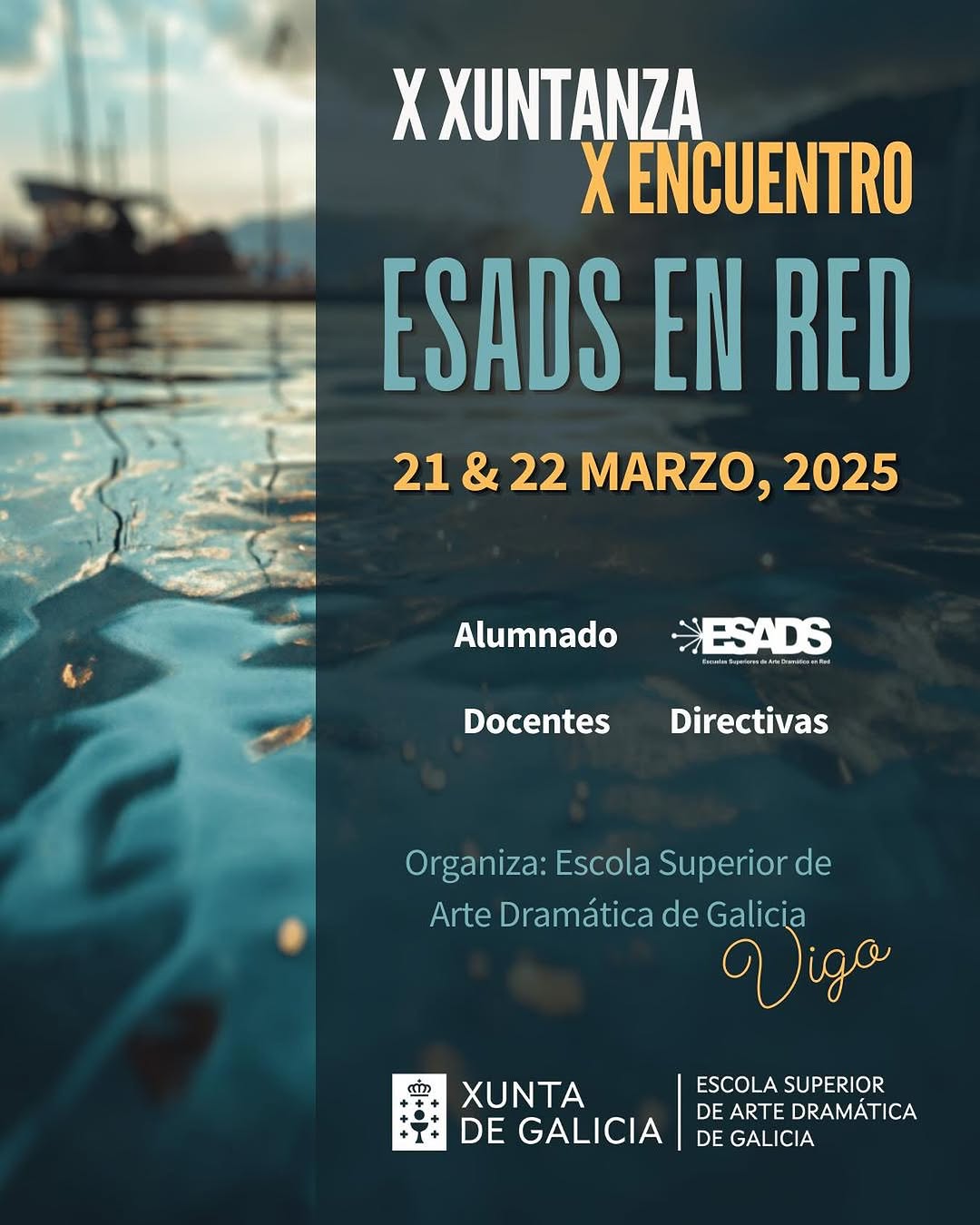 📢✨ ¡Mañana ESAD Málaga en acción! ✨🎭 Participamos en el X Encuentro de las Escuelas Superiores de Arte Dramático de Es…