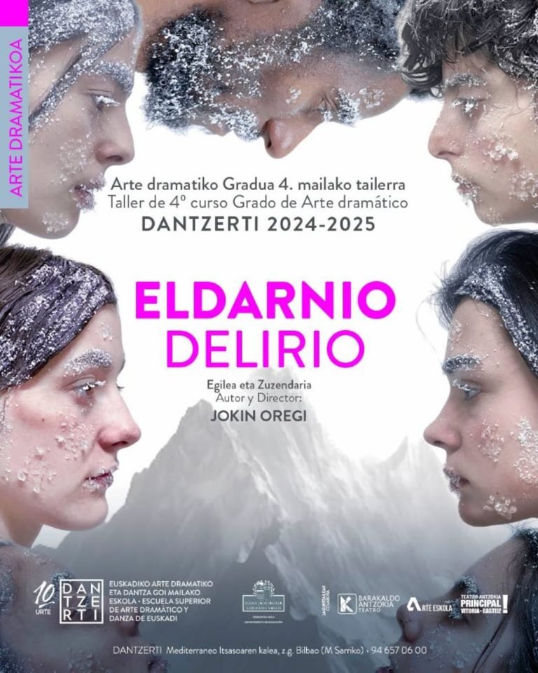 ⚠️ Arte Dramatikoko 4. mailako ikasleek beren Gradu amaierako lana aurkeztuko dute laster: ❄️ELDARNIO / DELIRIO❄️ 🗓️ Ap… ⚠️ Arte Dramatikoko 4. mailako ikasleek beren Gradu amaierako lana aurkeztuko dute laster: ❄️ELDARNIO / DELIRIO❄️ 🗓️ Ap…