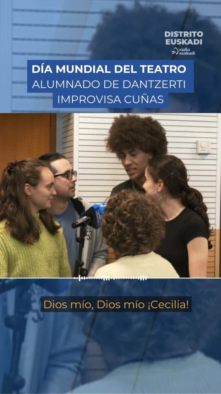 🎭 🎙️ Los alumnos y alumnas de la Escuela Superior de Artes Escénicas @dantzerti Haizea Elorza, Maddi Urdapilleta, Anar…