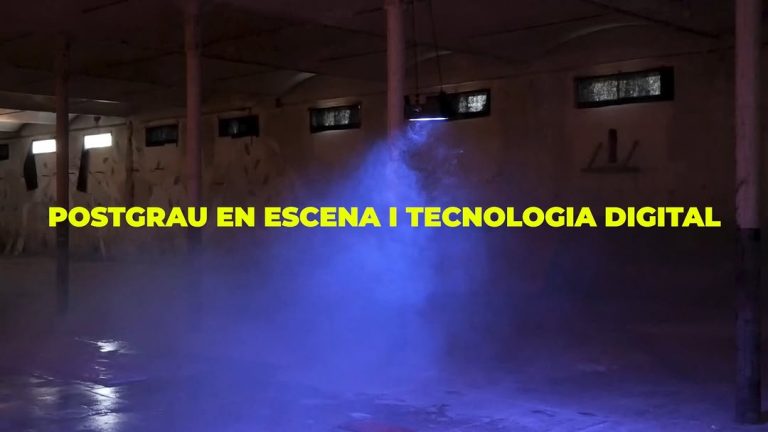 Ja estan obertes les inscripcions al Postgrau en Escena i Tecnologia Digital del curs 2025-26, un espai d’experimentació…