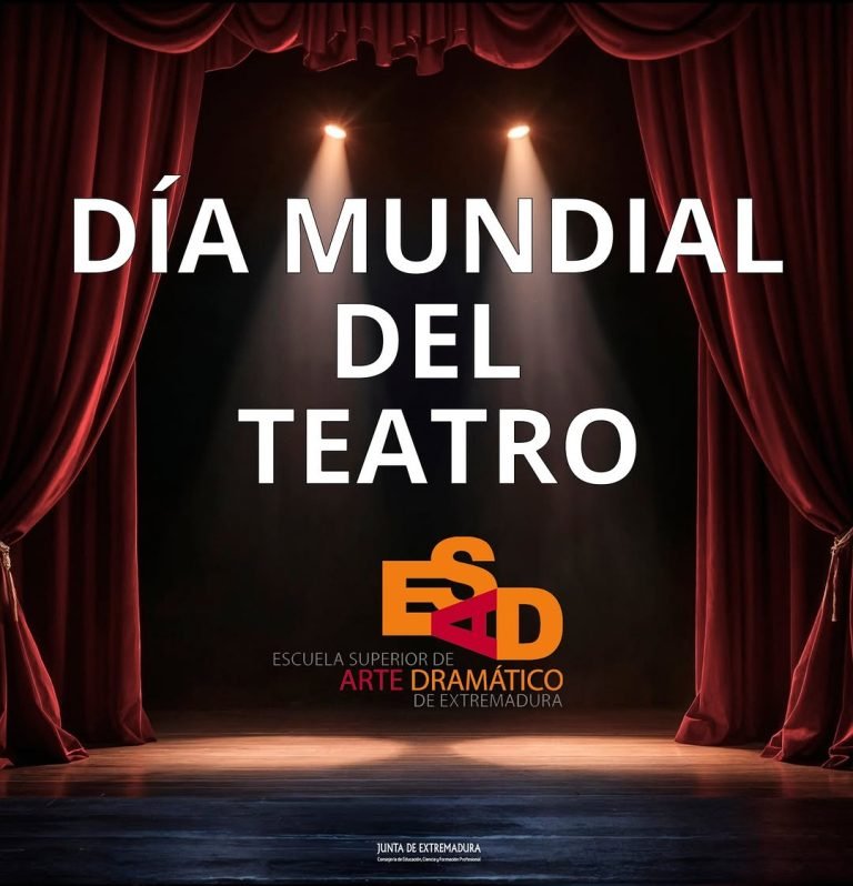 ¡Feliz Día Mundial del Teatro! 📣“El teatro es la poesía que se levanta del libro y se hace humana. Y al hacerse, habla …