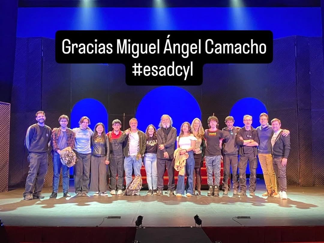 El legado de los Maestros 📚👨‍🏫 El alumnado de la #esadcyl, junto a su profesor @cmsanudo.instants , tuvo el privilegi…