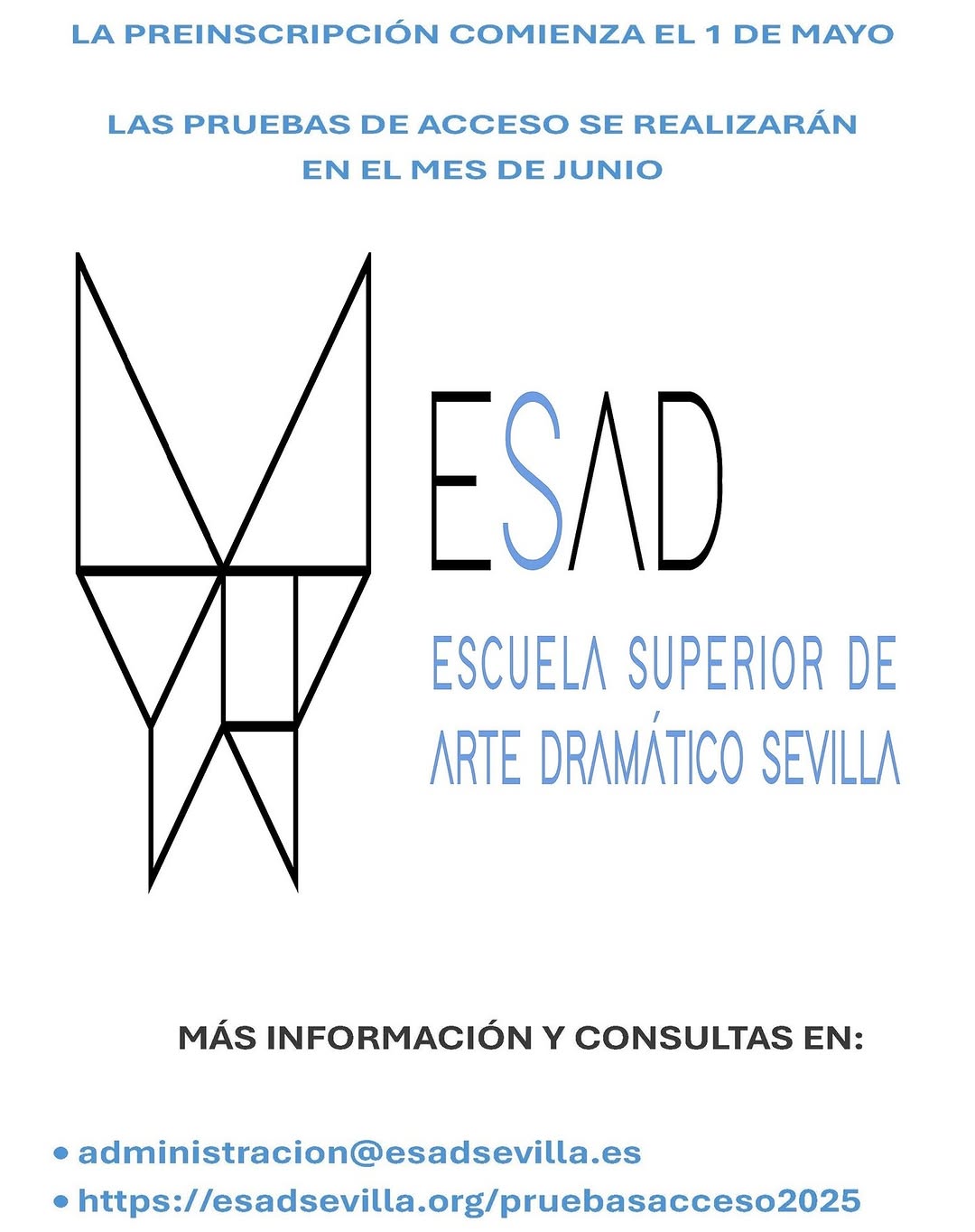 El próximo 1 de mayo se abre el período de preinscripción para la reserva de plazas a las pruebas de acceso al curso 202…