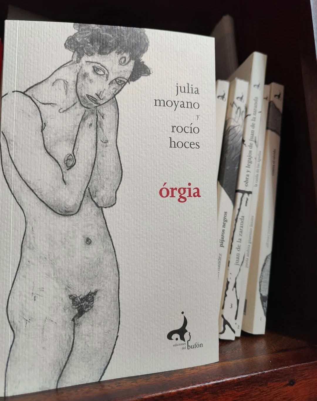Nuestra profesora Julia Moyano ha publicado el texto dramático ÓRGIA en Ediciones el Bufón. Felicidades