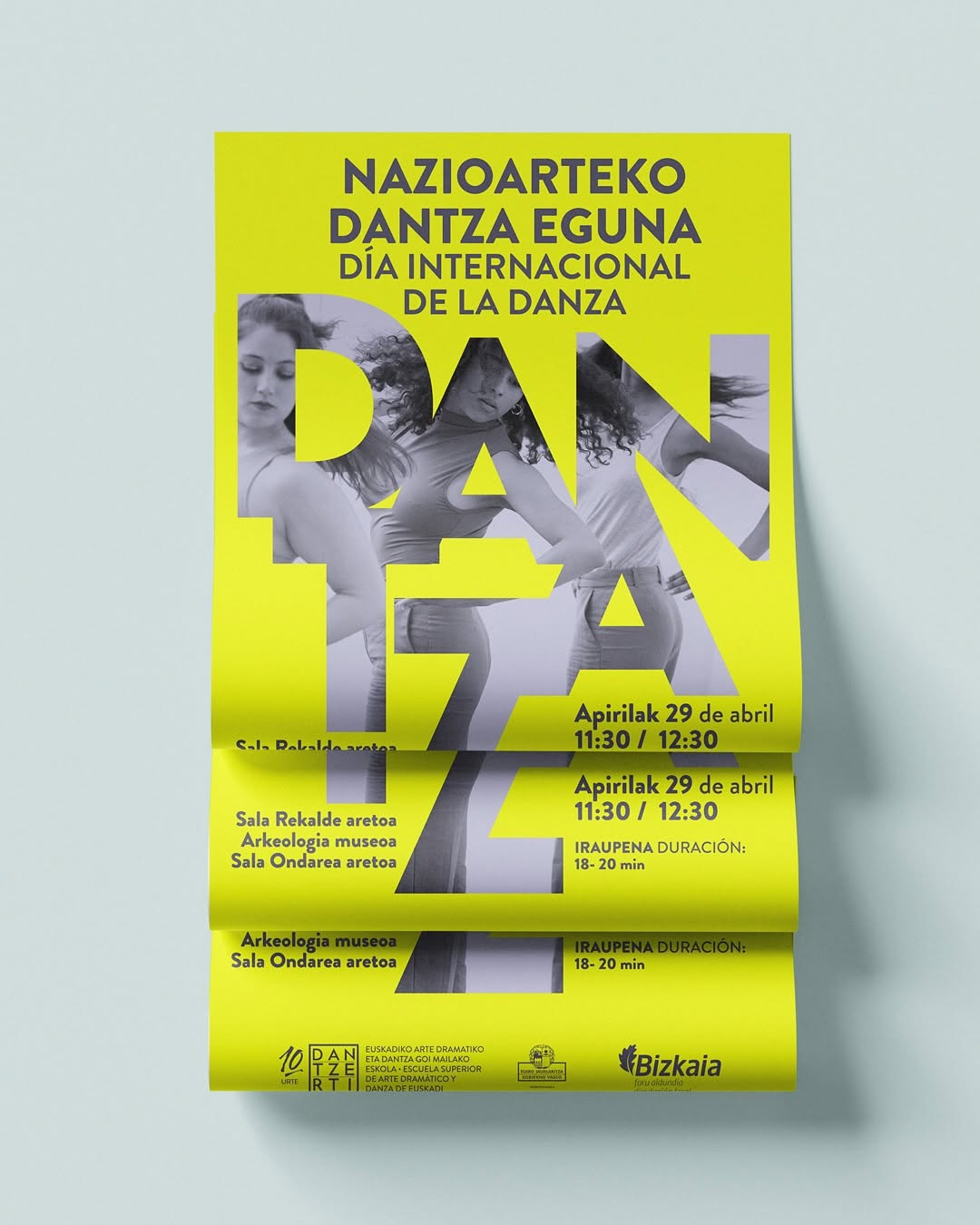“Nazioarteko Dantza Eguna 2025” @dantzerti #landegia #landertelletxea #diseinugrafikoa #poster #posterdesigns #diamundia…