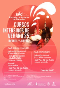 Intensivo de verano 2025: Teatro Juvenil