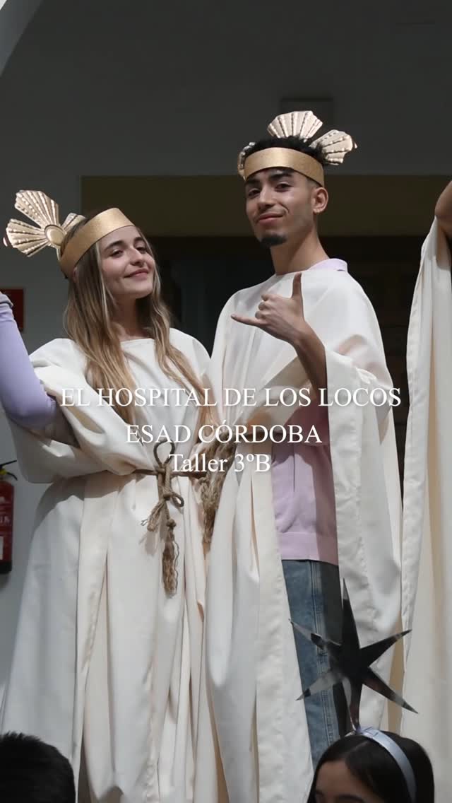 EL HOSPITAL DE LOS LOCOS Taller de 3.ºB – ESAD Córdoba 🎭 Te invitamos a disfrutar de esta divertida y crítica obra los …